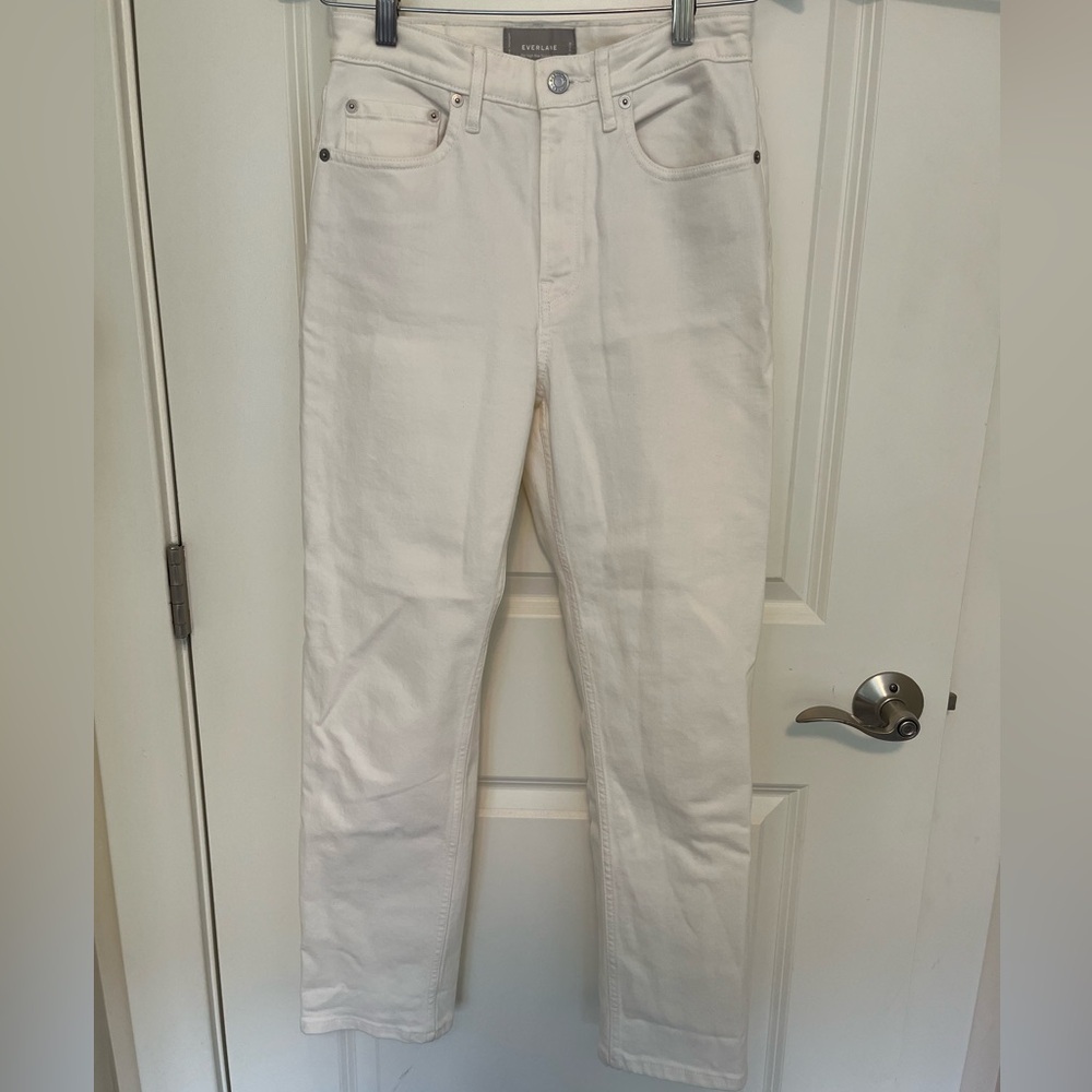 EVERLANE WHITE JEANS